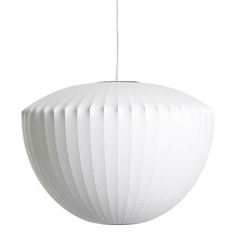 George Nelson Replica White Steel Apple Pendant Light