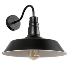 Levy Black Iron Wall Sconce