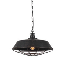 Vintage Wire Steel Pendant Light
