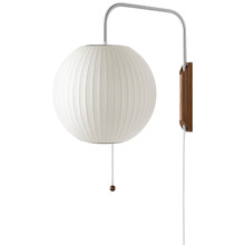George Nelson Ball Replica Steel Wall Sconce