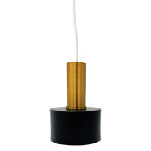 Brass & Black Adrielle Pendant Light