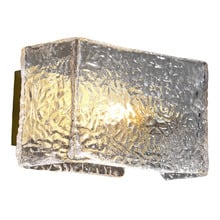 Eleanor Corrugated Glass Wall Sconce