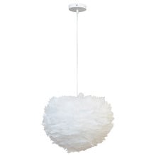 Faven Steel Feather Pendant Light