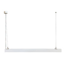 White Augustus Linear Dimmable LED Pendant Light