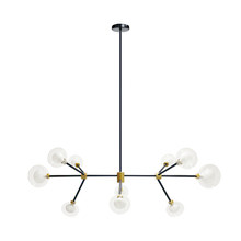 Kir Iron 10 Light Chandelier
