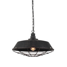 Vintage Wire Steel Pendant Light