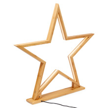 Monica Star Bamboo LED Table Lamp