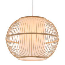 Olivia Bamboo Pendant Light