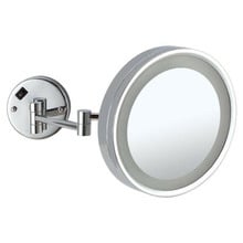 Round 3x Magnification Mirror With LED & Concealed Wiring