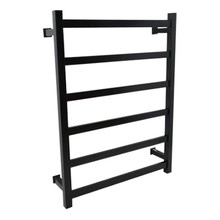 Thermorail 600mm Black Straight Square Rail