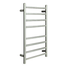 Thermorail 8 Bar Straight Cylinder Brushed Rail