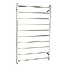 Thermorail 700mm 10 Bar Straight Cylinder Brushed Rail