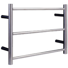 Thermorail 550 x 450mm 3 Bar Rounded Towel Rail