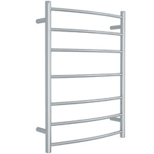 Thermorail Curved 600mm Chrome 7 Bar Towel Ladder