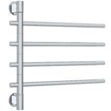 Non-Heated 600 x 540mm Round 4 Bar Swivel Towel Rail