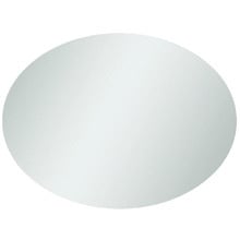 Cody Polished Oval Mirror with Demister & Hanger