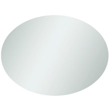 Cody Polished Oval Mirror with Hanger