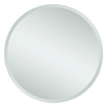 Kent Bevel Edge Round Mirror with Demister & Hanger