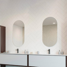 Ablaze Duke Oval Wall Mirror