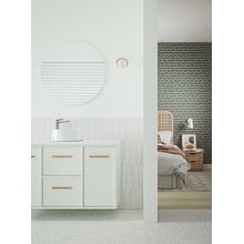 Rio Polished Edge Round Mirror with Hanger