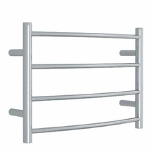 Thermorail Curved Round 600mm Chrome Heated Towel Ladder