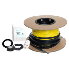 Thermowire Underfloor Heating Cable with White Thermostat