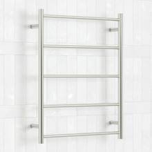 Non Heated 600mm Chrome 5 Bar Thermorail