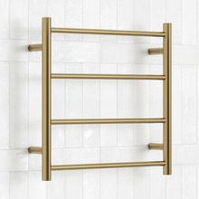 Thermorail 550 x 550mm 4 Bar Stainless Steel Heated Towel Rail