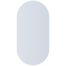 Ablaze Oval Wall Mirror