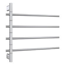 Thermorail 550 x 540mm 4 Bar Heated Swivel Towel Rail