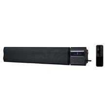 Lotus 1800W Black Outdoor Heater