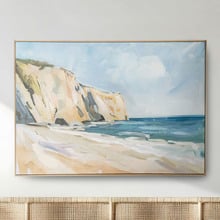 Painted Shore Framed Canvas Wall Art