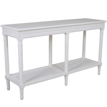 Santa Maria Sofa Table White