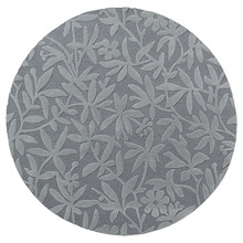 Dark Steel Cleavers Hand-Tufted Round Rug