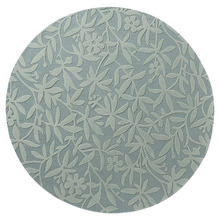 Green Cleavers Hand-Tufted Round Rug