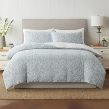 Blue Seaspray Barley Quilt Cover Set
