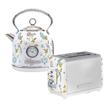 2 Piece Elveden 1.7L Dome Kettle & 2 Slice Toaster Set