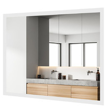 Andy Rectangular Aluminium LED Mirror