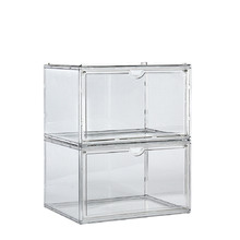 Hamish Stackable Shoe Boxes (Set of 2)