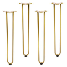 Peralta 2 Rod Dining Table Legs (Set of 4)