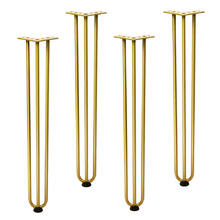 Peralta 3 Rod Dining Table Legs (Set of 4)