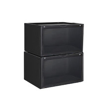 Peta Stackable Shoe Boxes (Set of 2)