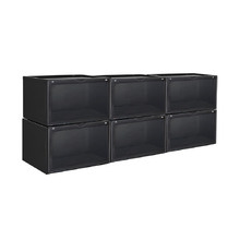 Peta Stackable Shoe Boxes (Set of 6)