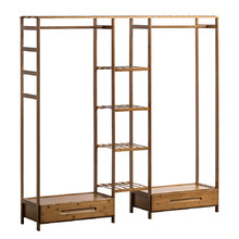 Guerrero 5 Shelf Bamboo Clothing Rack