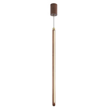Pan Walnut Wood Pendant Light