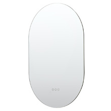 Meteo Oval LED Bathroom Mirror