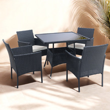 4 Seater Tobias Outdoor Dining Table & Chair Set