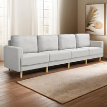 Klima 4 Seater Rubberwood Modular Sofa