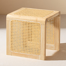 Feyrune Rubberwood Side Table