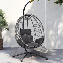 Current Outdoor Hanging Egg Chair with Stand